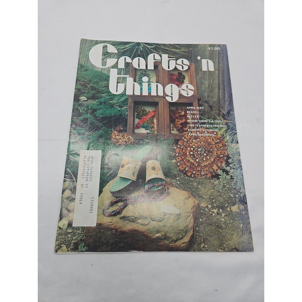 Crafts 'n Things Magazine | April-May 1976 Volume 2 No. 1